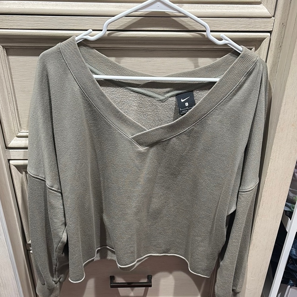 Nike Women's Olive Green Top